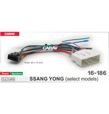 Провода для Android  CARAV 16-186 SSANG YONG 2002+