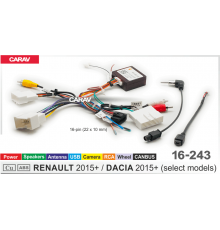 Провода для Android CARAV 16-243 DACIA RENAULT 2015+	