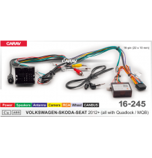 Провода для Android CARAV 16-245 SEAT SKODA VOLKSWAGEN 2012+