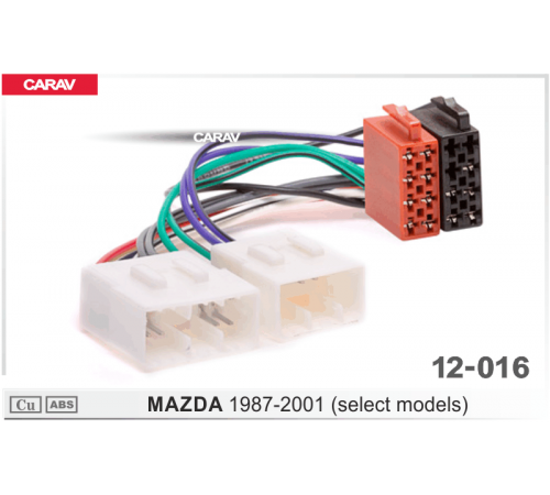 Переходник ISO CARAV 12-016 MAZDA 1987-2001