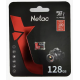 Карта памяти MicroSD 128GB Netac P500 Extreme Pro Class 10 без адаптера