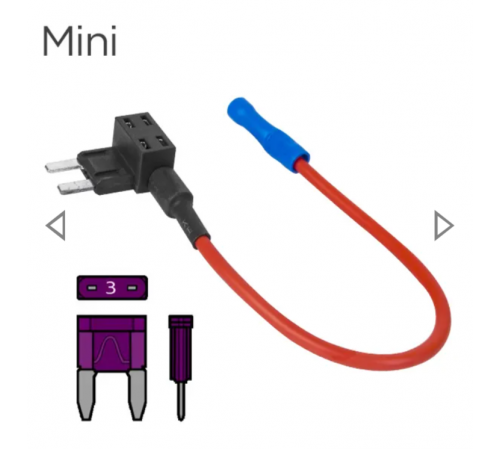 4233 Разветвитель автомобильного предохранителя, размер mini