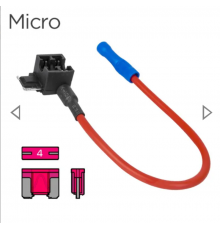 4234 Разветвитель автомобильного предохранителя, размер micro