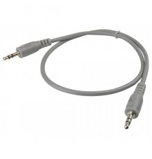 AUX кабель Jack 3.5 мм - 0.5 м серый AWM 110-05