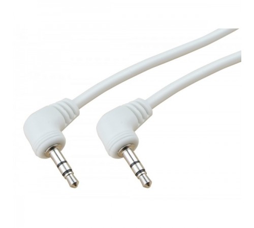 AUX кабель Jack 3.5 мм - 1 м белый AWM 110-13