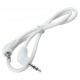 AUX кабель Jack 3.5 мм - 0.5 м белый AWM 110-10