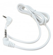 AUX кабель Jack 3.5 мм - 1.5 м белый AWM 110-09