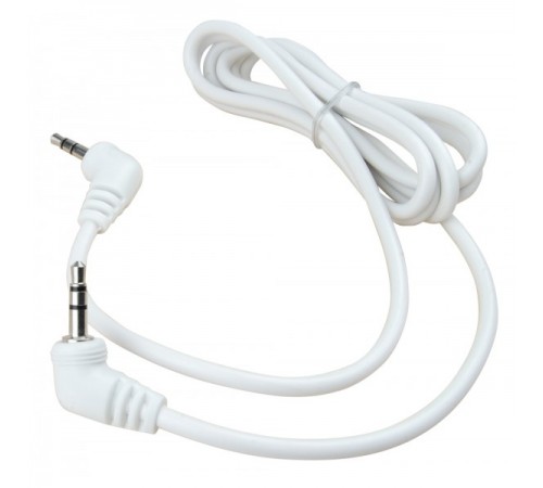 AUX кабель Jack 3.5 мм - 1.5 м белый AWM 110-09