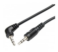 AUX кабель Jack 3.5 мм - 1.5 м черный AWM 110-07