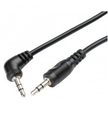 AUX кабель Jack 3.5 мм - 1.5 м черный AWM 110-07