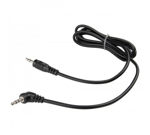 AUX кабель Jack 3.5 мм - 1.5 м черный AWM 110-07