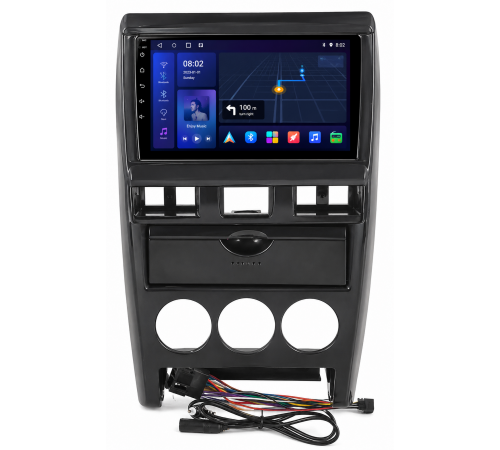 Магнитола Android Lada Priora 2007-2014 с бардачком с крышкой 9"