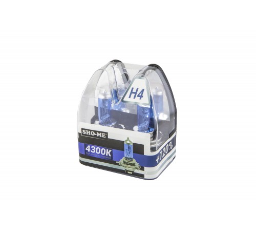 Галогенная лампа SHO-ME +120 H4 55W 4300K