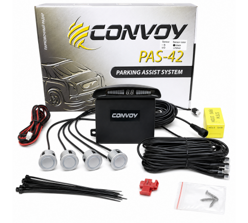 Парктроник Convoy CV PAS-42D Silver