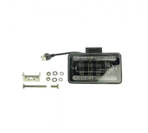 Светодиодная фара рабочего света CYCLONE WL-R2 40W+DRL Low