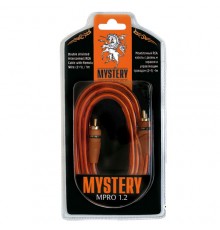 Кабель RCA межблочный Mystery MPRO 1.2 (1m)