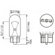 Лампа накаливания, фонарь указателя поворота BOSCH 1 987 302 820 WY5W