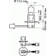 Лампа накаливания PHILIPS H3 12V 55W 12336 PRC1