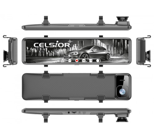 Зеркало с видеорегистратором Celsior M6