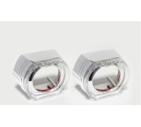 Маска биксеноновой линзы Infolight BMW LED 2.5"