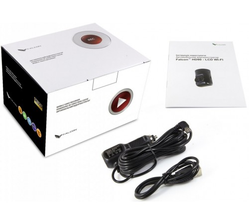 Видеорегистратор Falcon HD90-LCD WI-FI