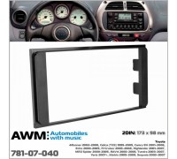 Переходная рамка для автомобилей Toyota AWM 781-07-040 1999-2009