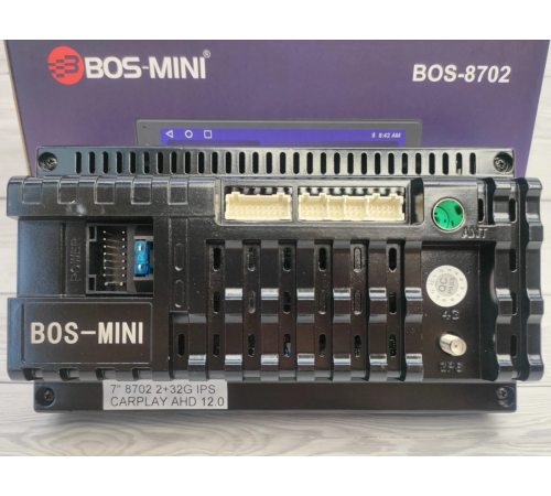BOS-MINI 8702 PRO 2/32 Автомагнитола 7 ANDROID 12