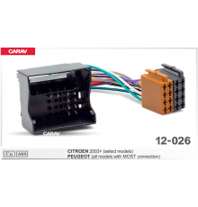 CARAV 12-026 ISO Переходник CITROEN 2003+ PEUGEOT 2004+
