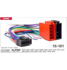 CARAV 15-101 РАЗЪЕМ ДЛЯ ПОДКЛЮЧЕНИЯ АВТОМАГНИТОЛЫ ALPINE
