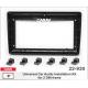 CARAV 22-930 Универсальная переходная рамка 2DIN 9