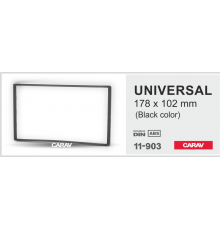 CARAV 11-903 Универсальная рамка 2 DIN 178x102