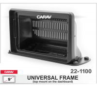 CARAV 22-1100 Универсальная рамка 9" крепление на торпеду сверху