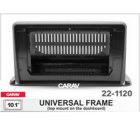 CARAV 22-1120 Универсальная рамка 10,1" крепление на торпеду сверху