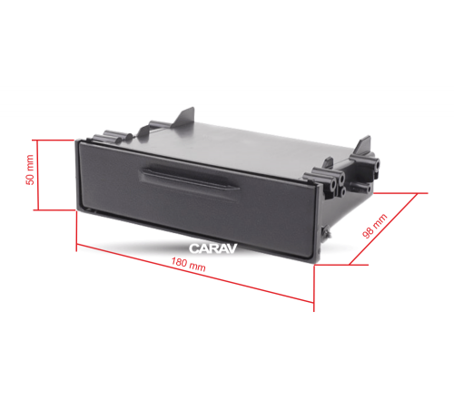 CARAV 11-155 Рамка карман  Toyota, Nissan, Mitsubishi, Subaru cкрышкой