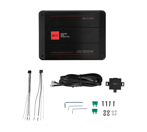 Цифровой усилитель ACV 4х100W DX-4.100 V3