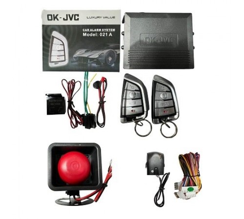 Односторонняя автосигнализация Ok-JVC 021 A