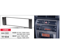 CARAV 11-034 Переходная рамка AUDI A3(8L) 12/00-06/03,  A6(4B) 11/00-11/01 1Din 