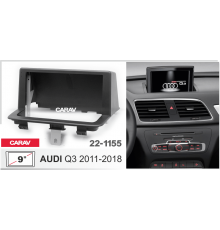 CARAV 22-1155 Переходная рамка  AUDI Q3 2011-2018 9" черная