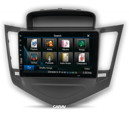 CARAV 22-407 Переходная рамка CHEVROLET Cruze  09-17 9 черная