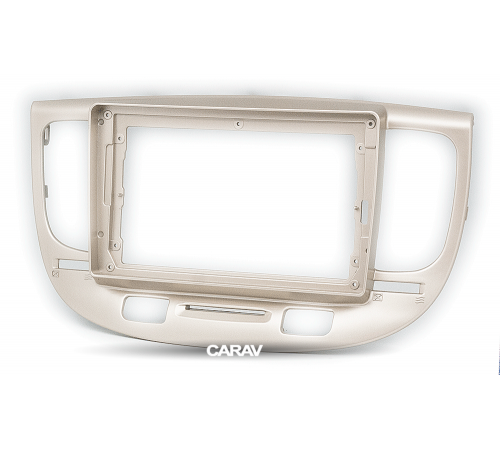 CARAV 22-077 Переходная рамка KIA Rio (JB) 05-11 9 серебро-шампань