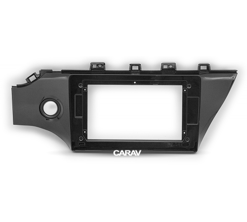 CARAV 22-419 Переходная рамка KIA Rio, K2, KX Cross 2017+ Russia 10.1 черная-глянц