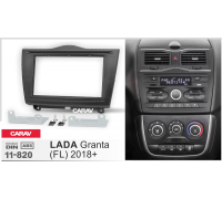 CARAV 11-820 Переходная рамка LADA Granta FL 2018+ 2 Din