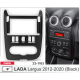 CARAV 22-1163 Переходная рамка LADA Largus 2012+ 9 черная
