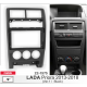 CARAV 22-1575 Переходная рамка LADA Priora 2013-2018  9 черная