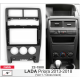 CARAV 22-1500 Переходная рамка LADA Priora 2013-2018  9 черная глянц