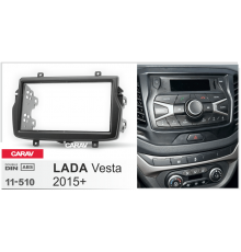 CARAV 11-510 Переходная рамка LADA Vesta 2014-2016 2Din