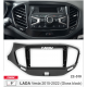 CARAV 22-510 Переходная рамка LADA Vesta 2015+ черная глянцевая 9
