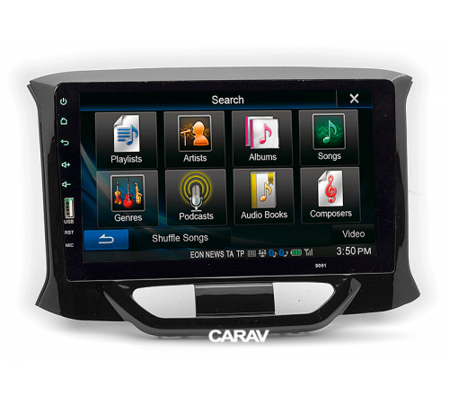 CARAV 22-999 Переходная рамка LADA XRAY 2015+ черная глянцевая 9