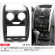 CARAV 22-1114 Переходная рамка RENAULT Duster 2015+ / DACIA Duster 2013-2017/ Lada Largus 2021+ 9 ver.2 черная глянцевая