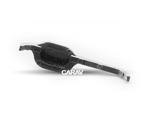 CARAV 22-329 Переходная рамка RENAULT Logan 09-13; Sandero 07-11 / DACIA Logan, Sandero 08-12, Duster 10-13 / NISSAN NP200 09+  9 серебро